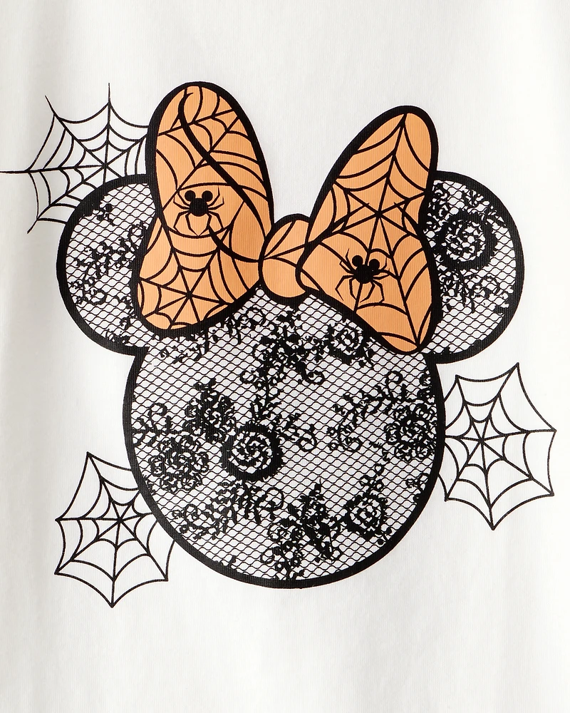 Toddler Girl Minnie Mouse Halloween Tee