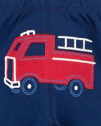 Baby Boy 3-Piece Fire Truck Little Character Set®