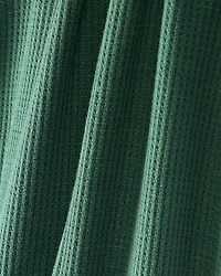 Baby Solid Print PurelySoft Long-Sleeve Sleeper - Green