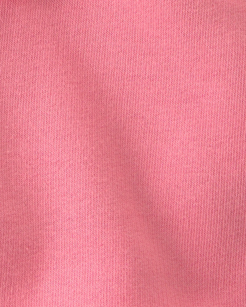 Toddler Girl Knit Shorts Made with Organic Cotton