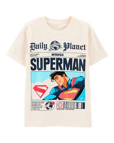 Kid Super-Man Newspaper Tee