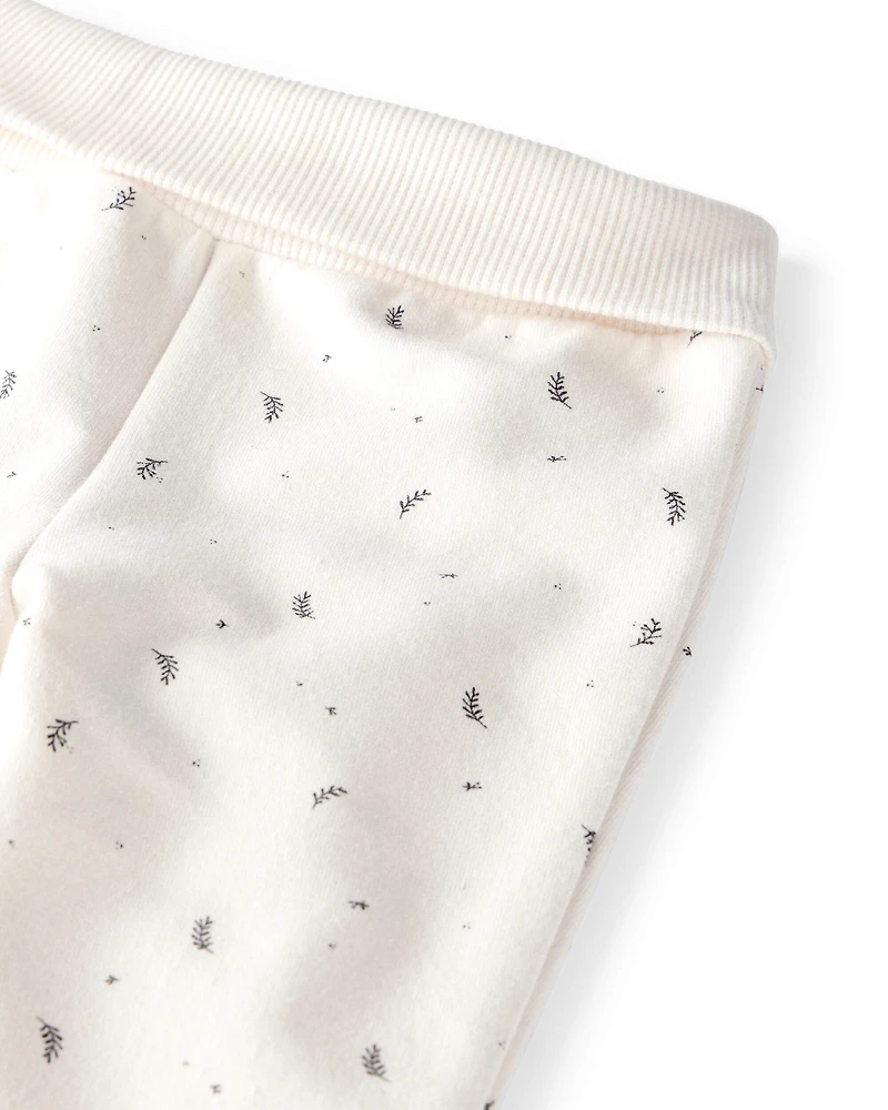 Baby 2-Piece Sprig Print Set Made with Organic Cotton