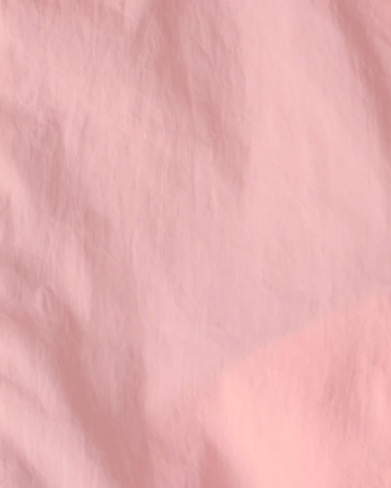 Baby Girl Mid Weight Pink Peplum