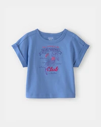 Baby Girl Mermaid Top - Blue
