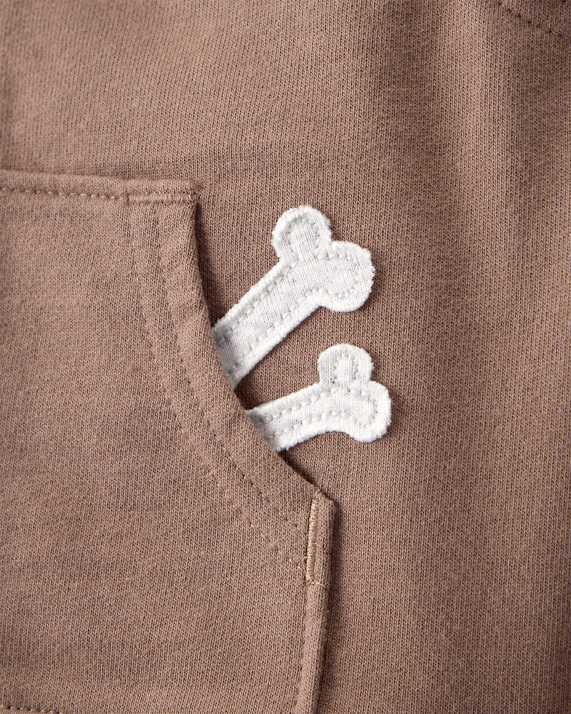 Baby 3-Piece Dog Little Vest Set