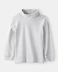 Boys Long-Sleeve Turtleneck - Grey