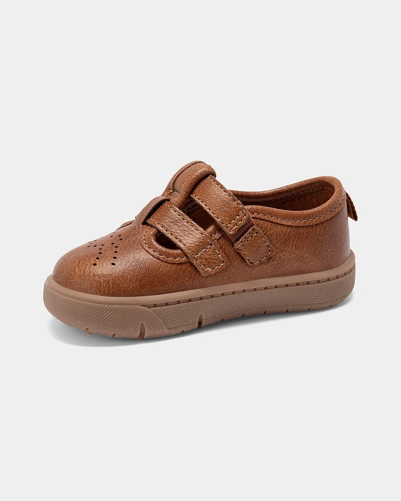 Baby Girl Every Step® First Walker Casual Shoes - Brown
