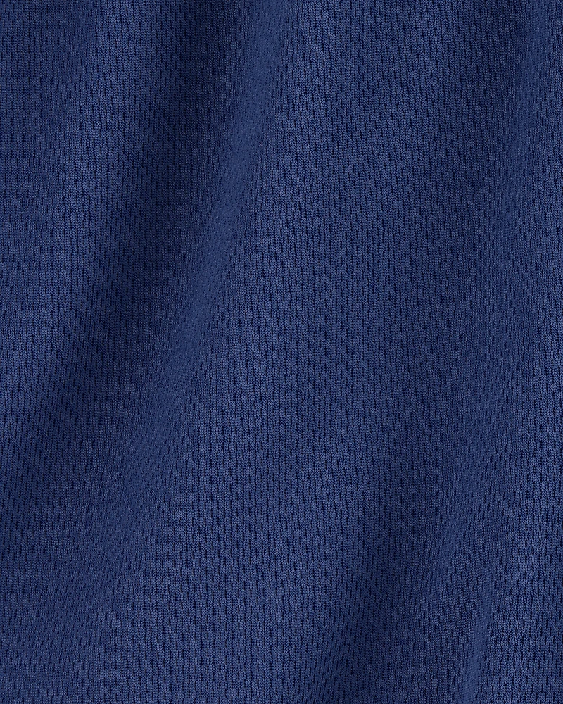 Toddler Boy Active Mesh Shorts - Navy