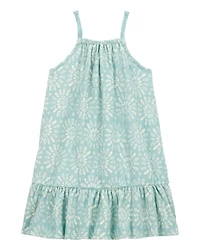 Toddler Geo Print Tank Dress