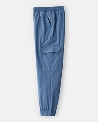 Boys Active Woven  Joggers - Blue