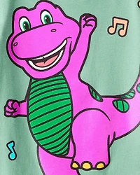 Toddler Barney Short-Sleeve Graphic Tee - Green