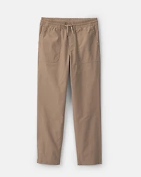 Boys Canvas Pull-On Pants - Khaki