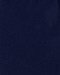 Girls Cotton Stretch Leggings - Navy