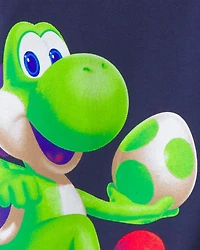 Boys Nintendo Super Mario Jersey - Navy Blue