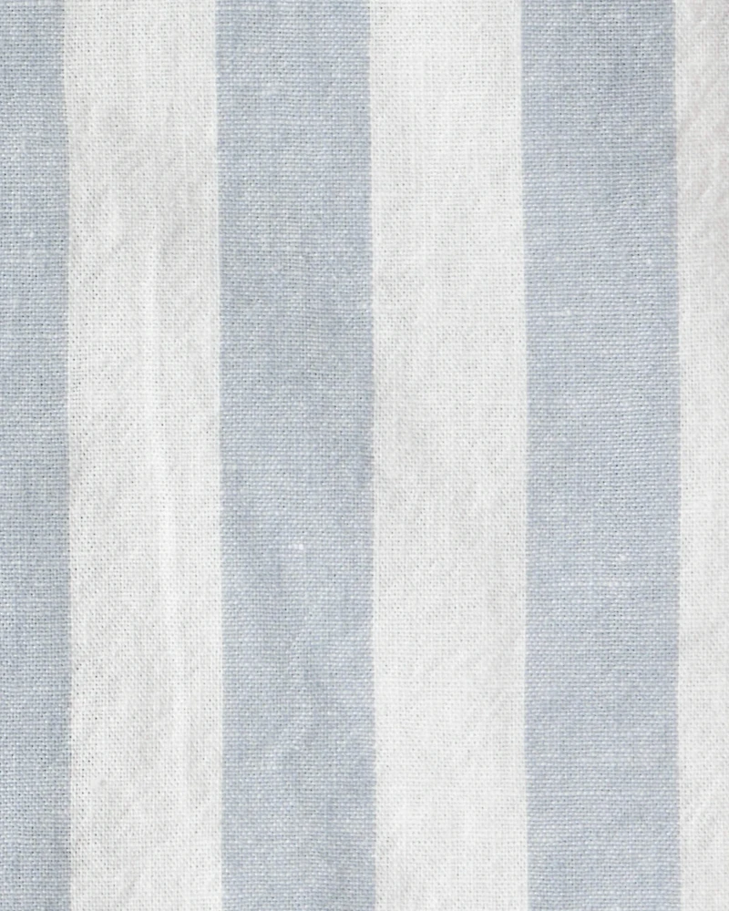 Baby Boy 2-Piece Top & Short Set - Blue