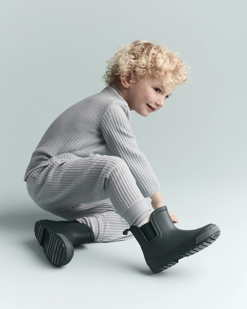 Toddler Long-Sleeve Relaxed Tee - Light Blue