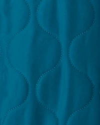 Baby Boy Quilted Long-Sleeve Jumpsuit - Blue