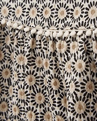 Toddler Floral Crinkle Jersey Tank