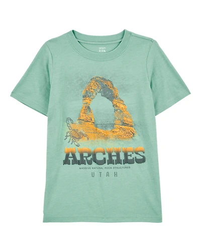 Kid Arches Short-Sleeve Graphic Tee - Green