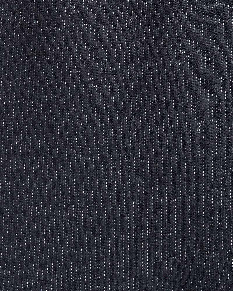 Baby Girl 3-Piece Heart Quilted Vest Outfit Set - Red