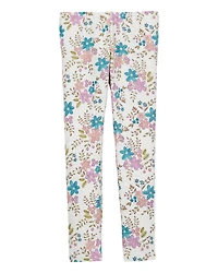 Kid Floral Stretch Leggings - Multi