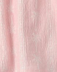 Girls Palm Tree Gauze Shorts - Pink