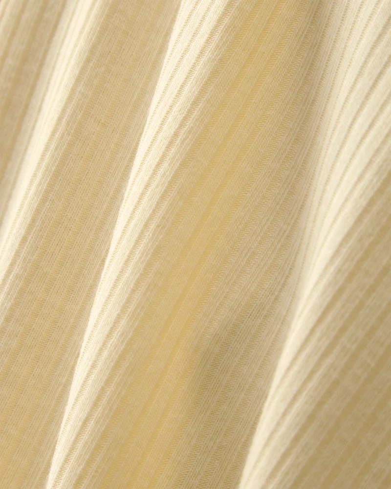 Baby 2-Piece Long-Sleeve Top & Pant Set - Yellow