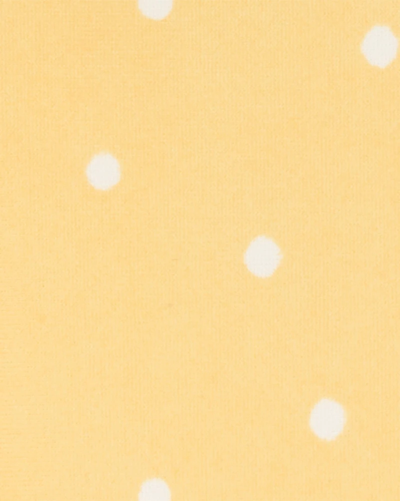 Baby Girl 1-Piece Polka Dot Swimsuit - Yellow