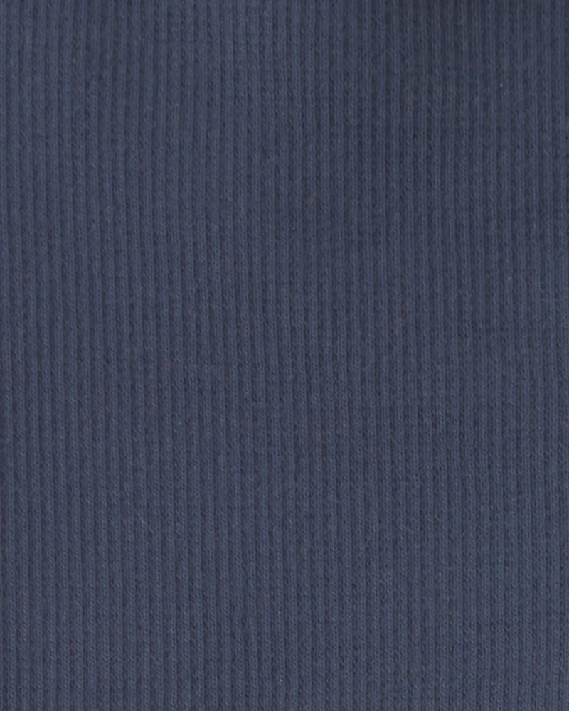 Baby Girl 2-Pack Organic Cotton Ribbed Pedal Shorts