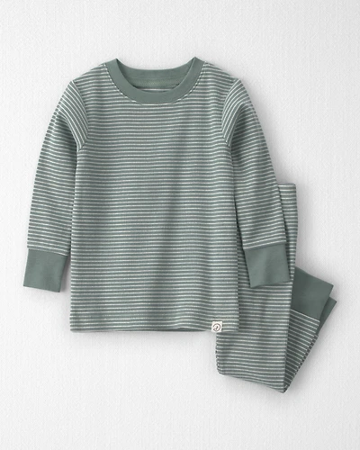 Baby 2-Piece Organic Cotton Ribbed Pyjamas