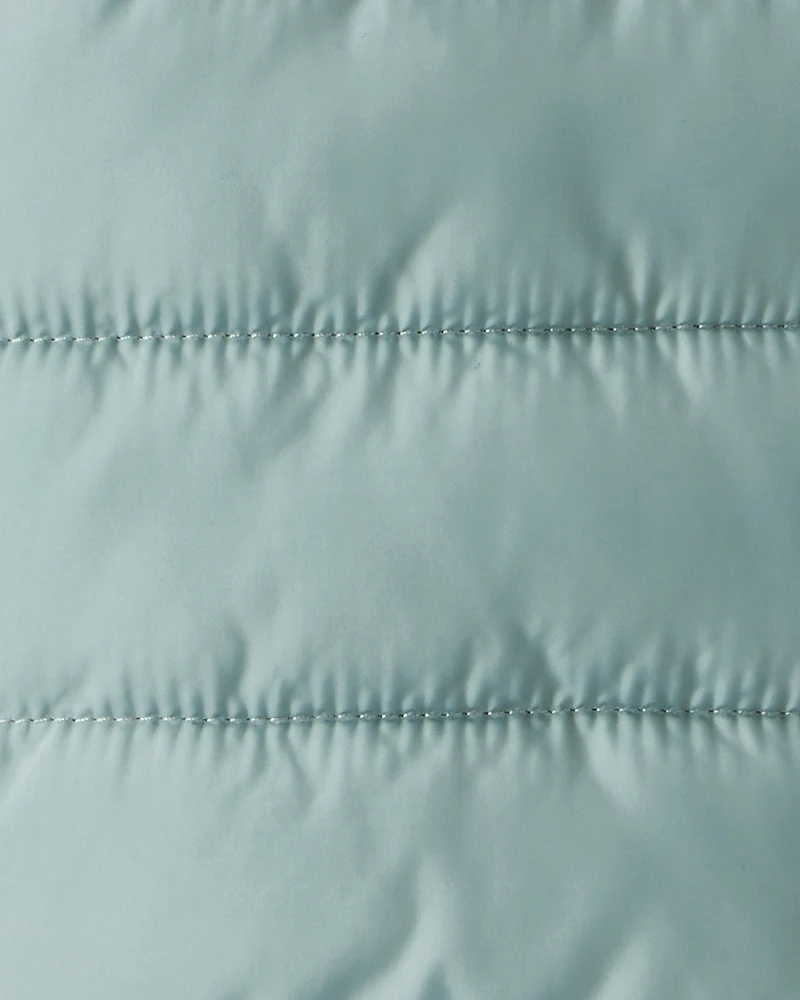 Toddler Hooded Puffer Jacket - Green