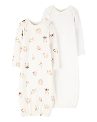 Baby 2-Pack PurelySoft Sleeper Gowns