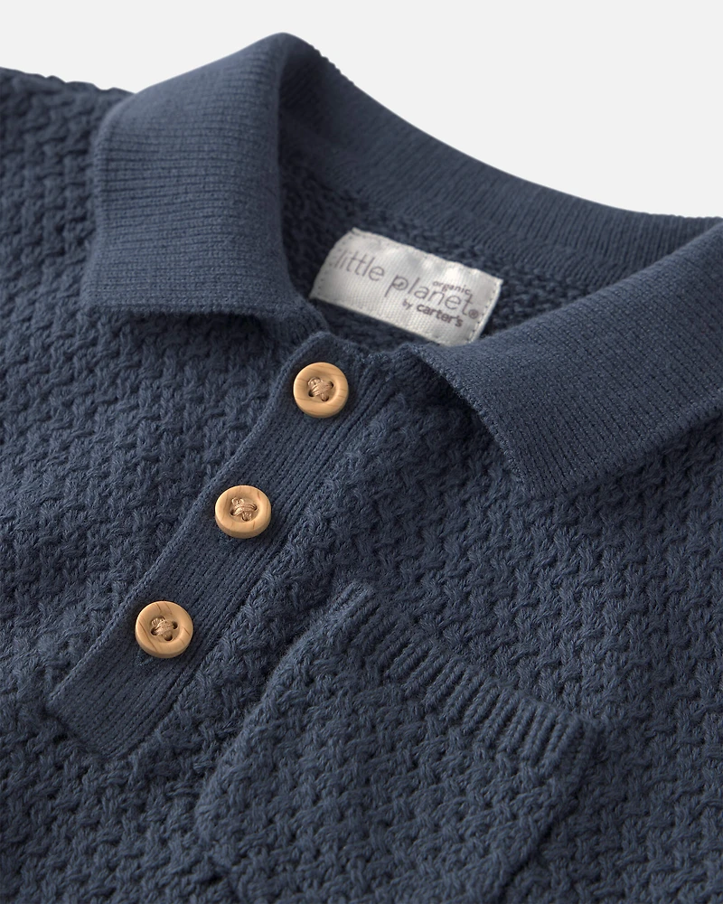 Toddler Boy 2-Piece Organic Cotton Set