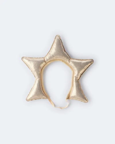 Toddler Star Glitter Headband - Gold