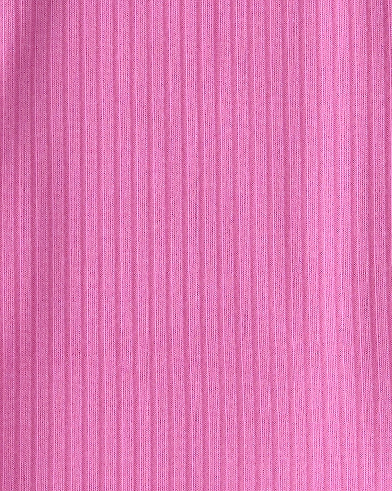 Baby Girl PurelySoft 2-Way Zip Snug Fit Sleeper - Pink