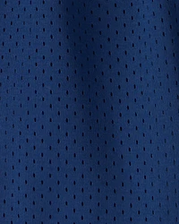 Toddler Boy Stripe Mesh Active Shorts - Blue