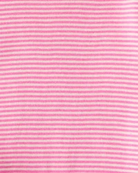 Baby Girl 3-Piece Fleece Vest Outfit Set - Pink