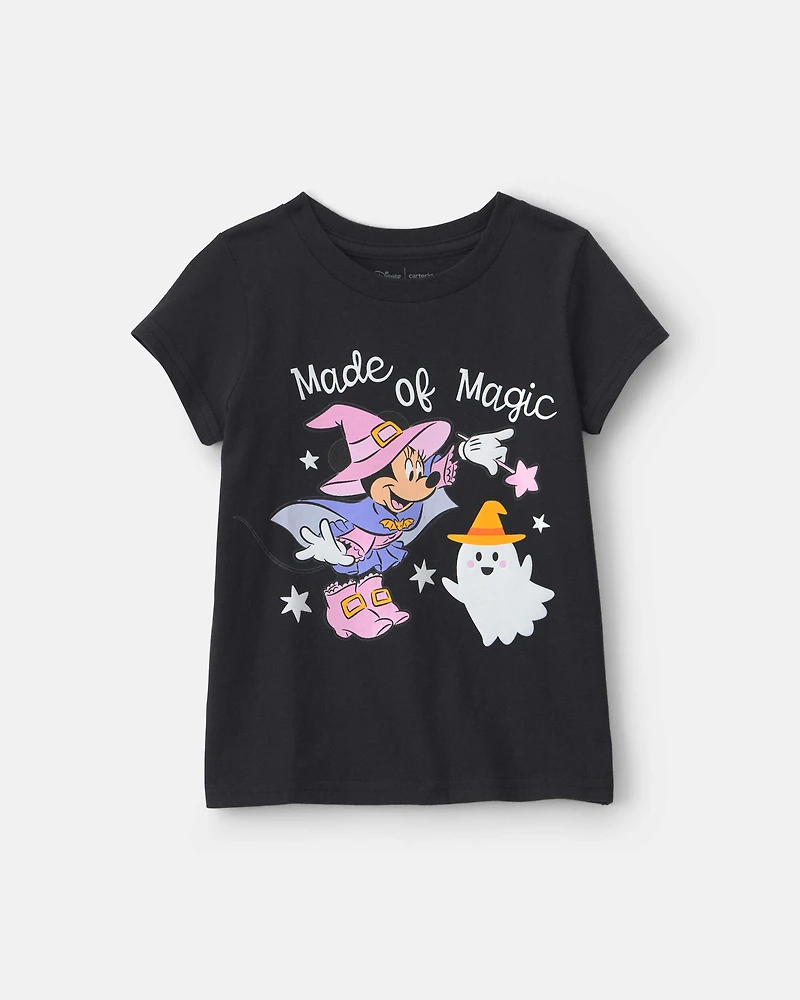 Girls Toddler Girl Disney© Halloween Graphic Tee - Black