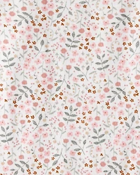 Baby Girl 5-Pack Train Floral Multipack Bodysuits - Green/Pink