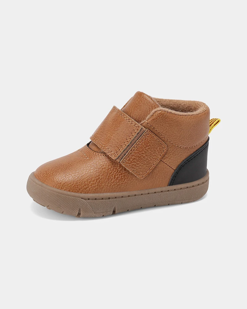 Baby Boy Every Step® First Walker Boots - Brown