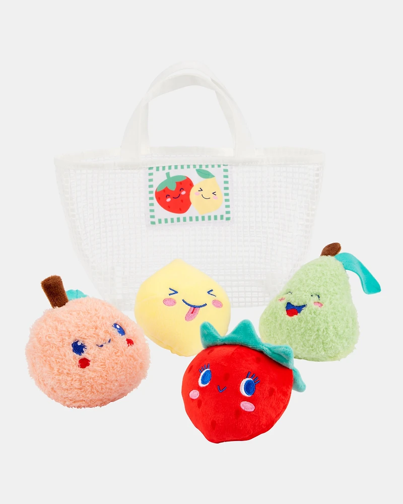 Baby Farmer's Market Fruit Plush Activity Set