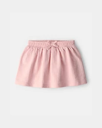 Toddler Girl Seersucker Skort - Pink