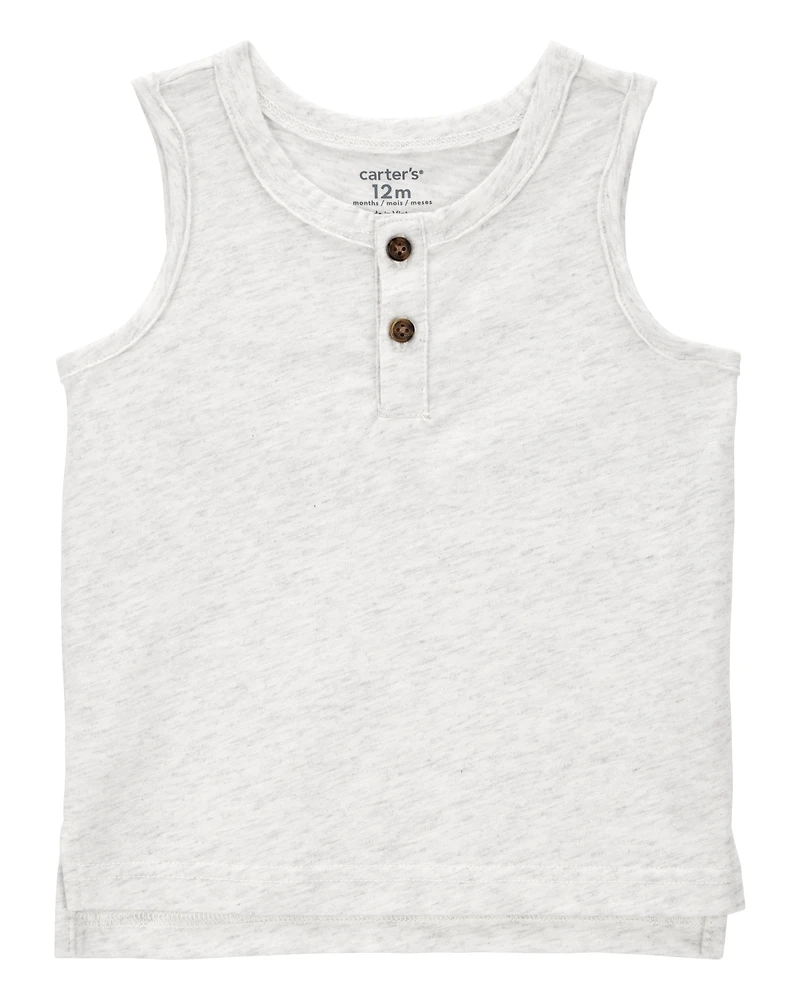 Toddler Slub Jersey Sleeveless Tank