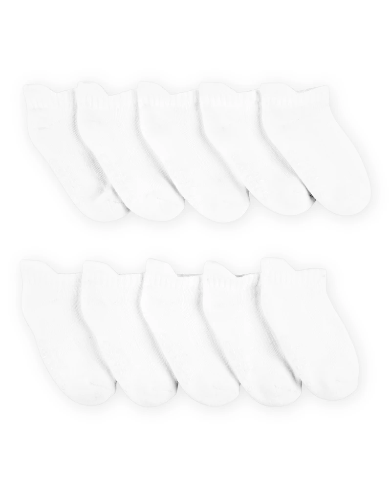Toddler 10-Pack No Show Socks