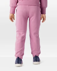 Toddler Girl Cotton Joggers - Purple