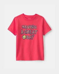 Toddler Boy 'Having A Great Day' Graphic Tee - Orange