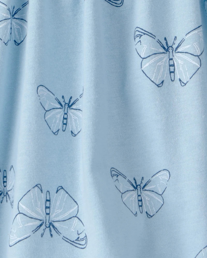 Girls Butterfly Skort - Blue