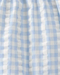 Baby Girl Gingham Dress Made with Organic Cotton