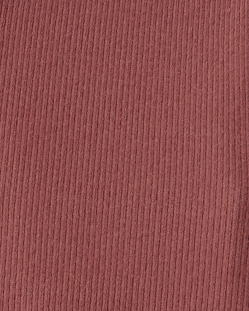 Girls 2-Pack Organic Cotton Ribbed Tees