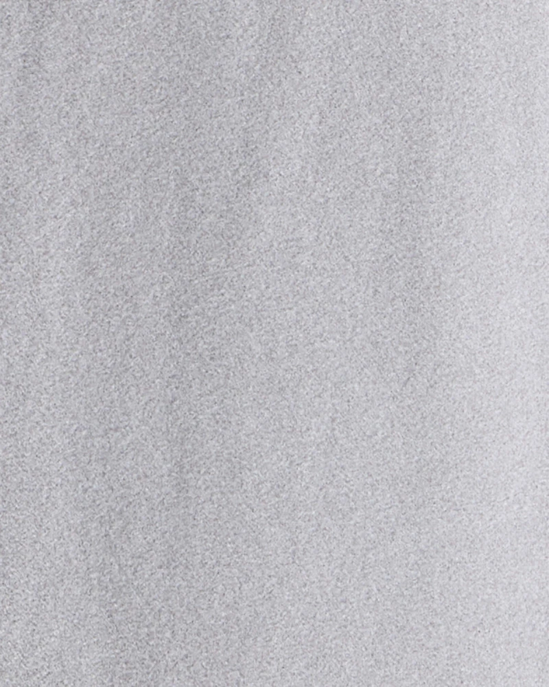 Girls Microfleece Flare Pants - Grey